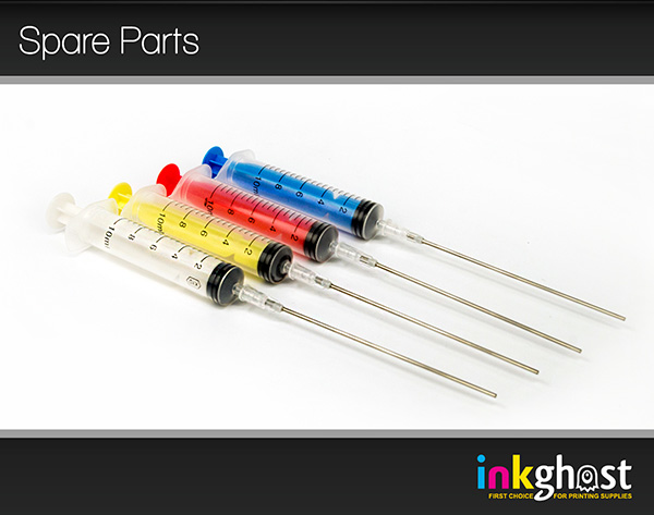 4 x 10ml Coloured Syringe Set + 85mm Filling Needle