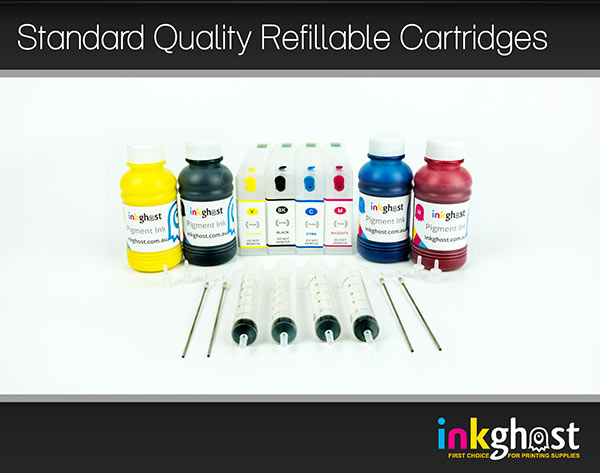 Epson 676 & 676XL Refillable Cartridges & Standard Pigment Refill Ink