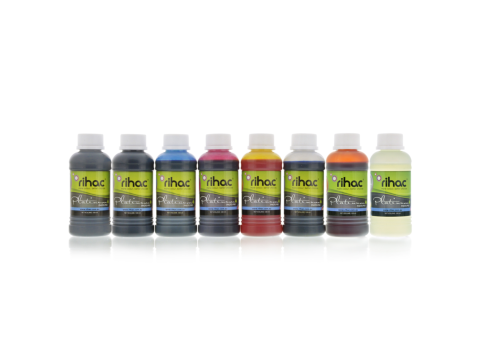 Premium Quality Dye Ink Set - 8 x 100ml T0540-T0549 R800 & R1800