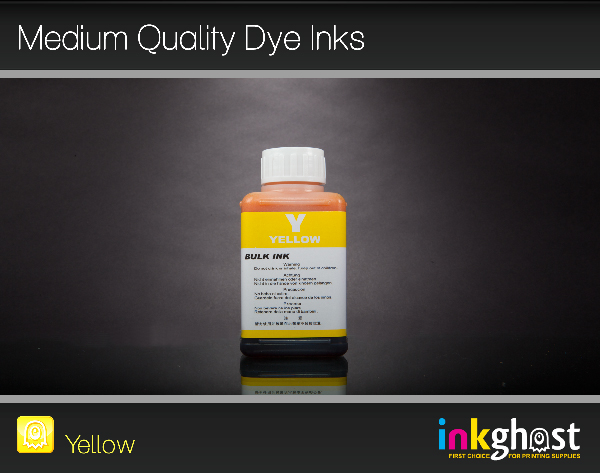 Standard Quality Dye Ink- Yellow 100ml 8 series