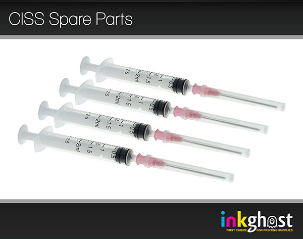 4 x 2.5ml Syringe with 38mm Filler Needle