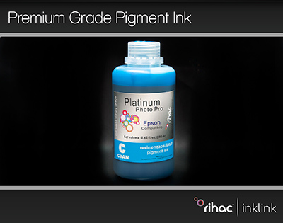 Premium Cyan 250ml Photo Pro Ink for 4900