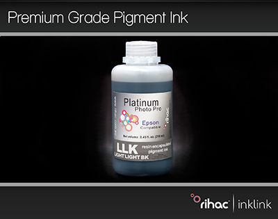 Premium Light Light Black 250ml Photo Pro Ink for 3800