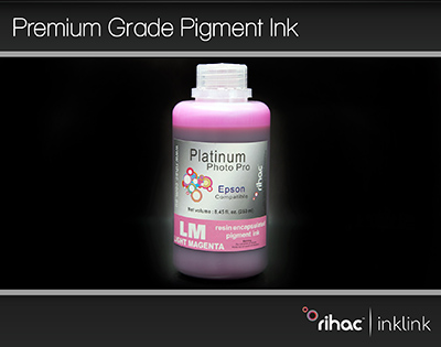 Premium Light Magenta 250ml Photo Pro Ink for 3800