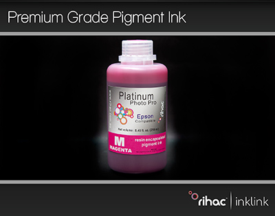 Premium Magenta 250ml Photo Pro Ink for 3800