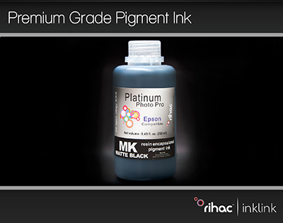 Premium Matte Black 250ml Photo Pro Ink for 3800