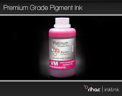 Premium Vivid Magenta 250ml Photo Pro Ink for 4900