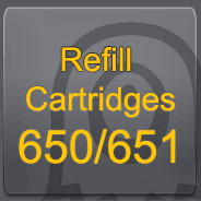 Canon 650/651 Refillable Cartrid
