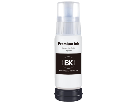 70ml Black (BK) Pigment Ink for 552 (T552) Epson EcoTank ET-8500 ET-8550