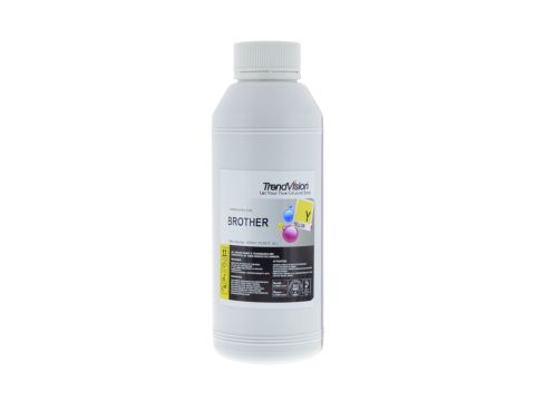 Basic Quality Dye Ink- Yellow 500ml LC131, LC133, LC135 & LC137