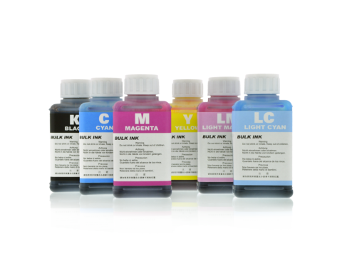 Standard Quality Ink Set - 6 x 100ml HP02