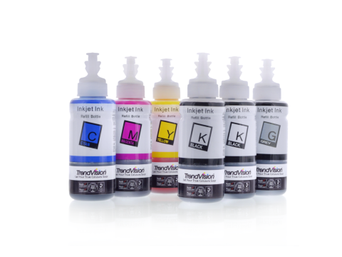 Basic Quality Dye Ink Set - 6 x 100ml 670/671 Series
