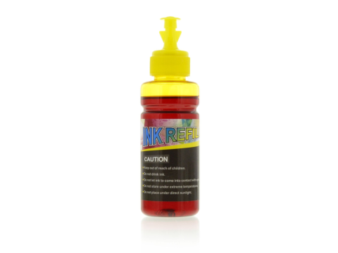 Standard Quality Dye Ink- Yellow 100ml 520/521 & 525/526 Series
