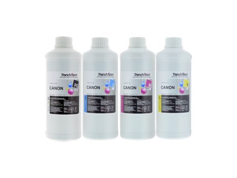 Basic Quality Ink Set - 4 x 1 Litre: 510/512 Pigment Black & 511/513 Dye Inks