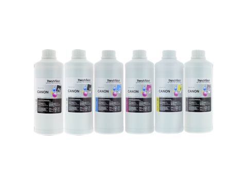 Basic Quality Dye Ink Set - 6 x 1 Litre 670/671 Series