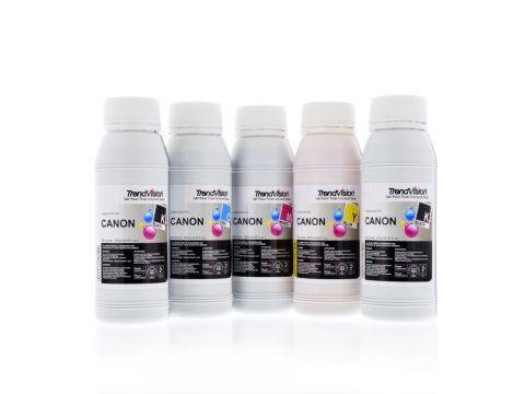 Basic Quality Dye Ink Set - 5 x 250ml PGI-5 & CLI-8 Series