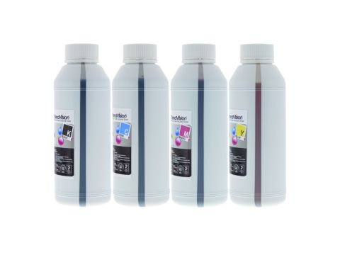 Basic Quality Ink Set - 4 x 500ml: PG-40 Pigment Black & CL-41 Dye Inks