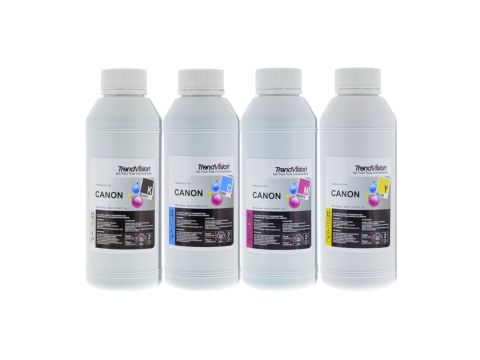 Basic Quality Dye Ink Set - 4 x 500ml 510/512 & 511/513 Series