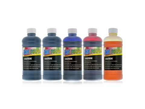 Standard Quality Dye Ink - 5 x 500ml 650/651 Series
