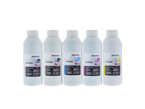 Basic Quality Dye Ink Set - 5 x 500ml PGI-5 & CLI-8