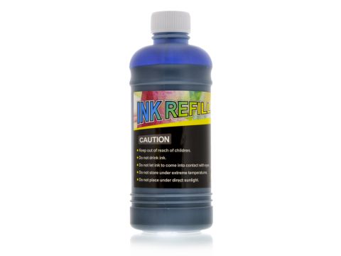 Standard Quality Dye Ink- Cyan 500ml 650/651