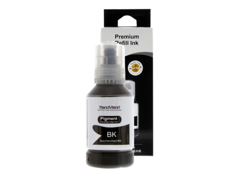 Standard Quality Pigment Ink for 512 (T512) Epson EcoTank Black 127ml Boxed