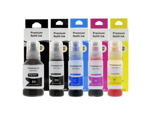 Standard Quality Ink for 512 (T512) Epson EcoTank 5 x 127/70 ml Boxed Set