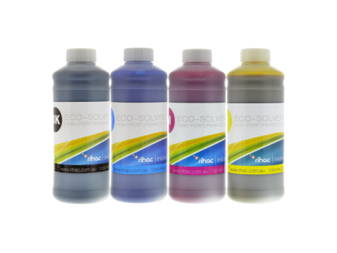 High Performance Eco-Solvent Ink Set 4 x 1 Litre