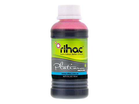 Premium Quality Dye Ink- Light Magenta 100ml HP 02