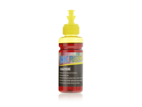 Standard Quality Dye Ink- Yellow 100ml 29 & 29XL