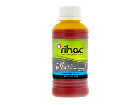 Premium Quality Dye Ink- Yellow 100ml  6 Series