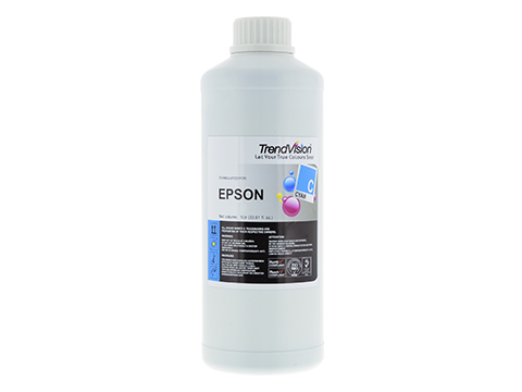 Basic Quality Dye Ink- Cyan 1 Litre 81 & 82N