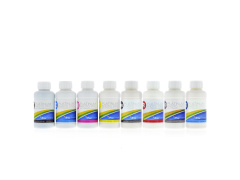Premium Quality Pigment Ink Set - 8 x 100ml T0540-T0549 R800 & R1800