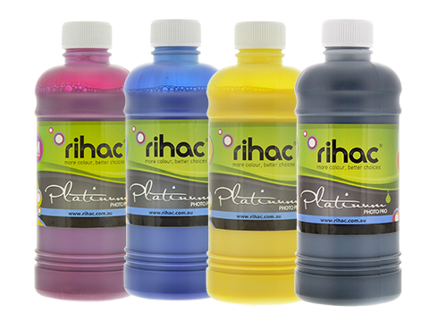 Premium Quality Pigment Ink Set- 4 x 500ml 1600/2600