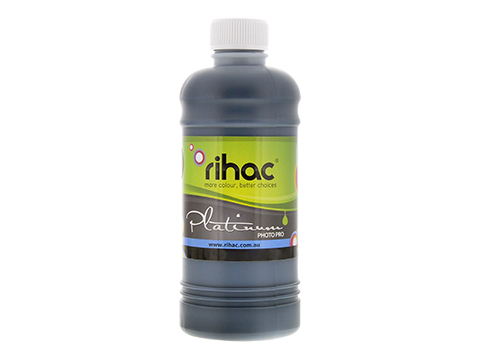 Premium Quality Pigment Ink - Black 500ml 1600/2600