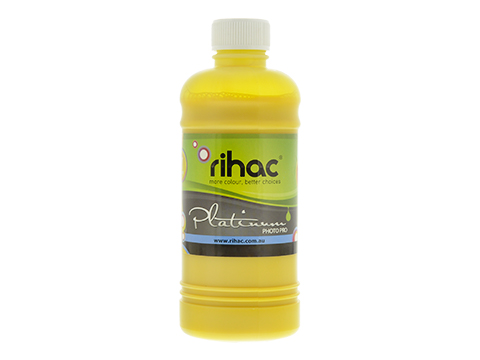 Premium Quality Pigment Ink - Yellow 500ml 1600/2600
