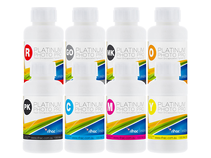 Premium Quality Pigment Ink Set - 8 x 100ml T0870-T0879 R1900