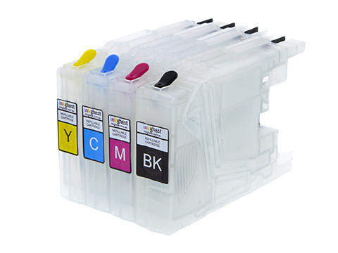 Brother LC40 LC73 LC77 Compatible Refillable Ink Cartridges