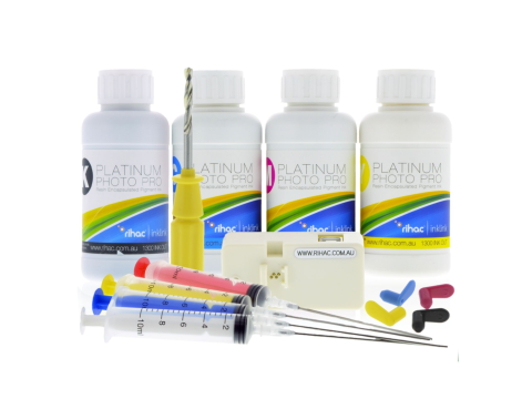Brother LC3337/9 DIY Refillable Cartridge Starter Kit with 60x Resetter