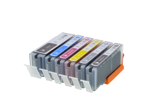 6 Set of PGI-670XL & CLI-671XL Standard Single Use Cartridge