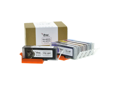 PGI-680XXL & CLI-681XXL Premium Single Use Cartridge Set of 6
