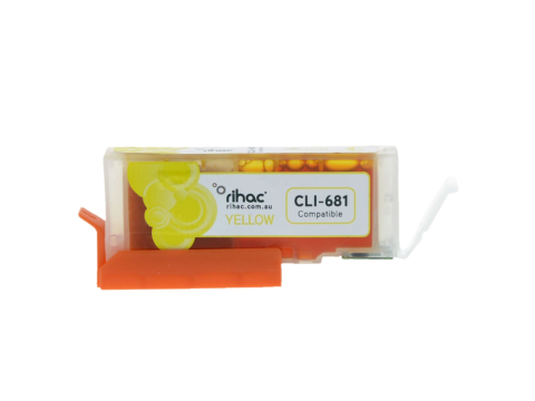Yellow CLI-681XXL Y Premium Single Use Cartridge