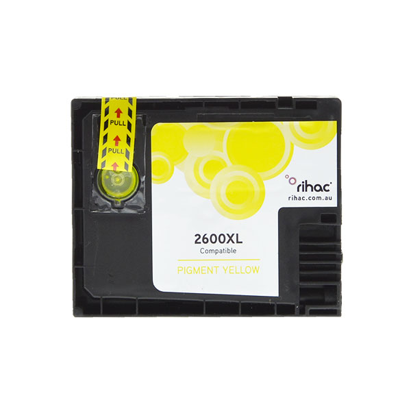 2600XL Premium Yellow Single Use Cartridge
