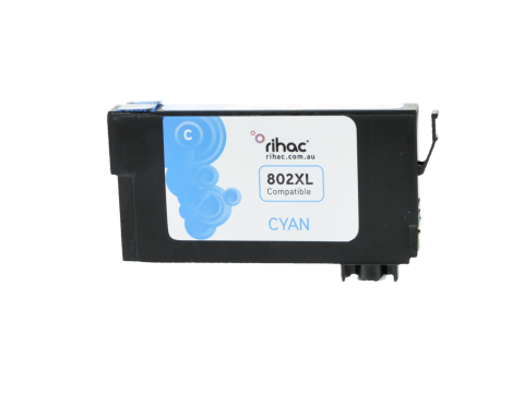 802XL Premium Cyan Single Use Cartridge