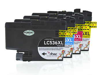 LC536XL Pigment Rihac Ink Cartridge Set