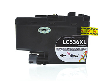 LC536XL Pigment Black Rihac Ink Cartridge