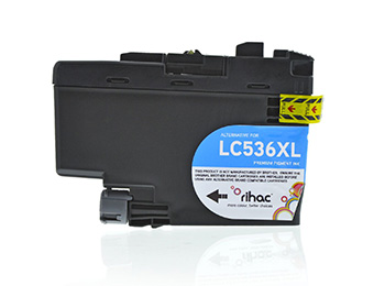 LC536XL Pigment Cyan Rihac Ink Cartridge