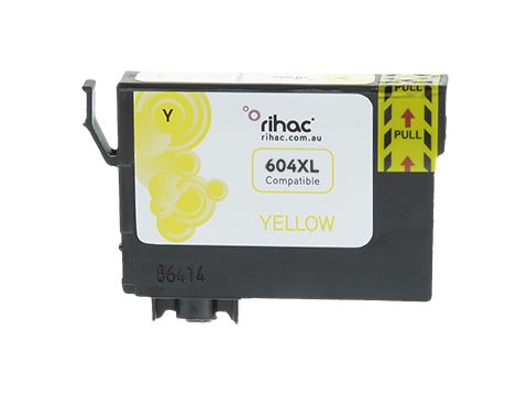 604XL Yellow Premium Single Use Cartridge