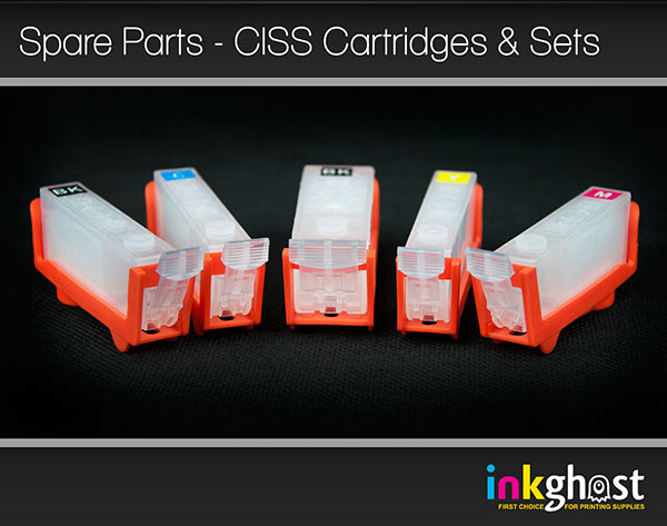 PGI-520 & CLI-521 Empty Cartridge Set x 5
