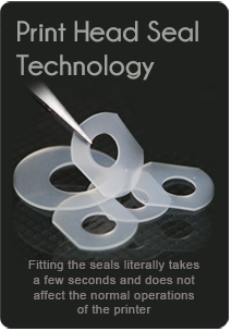 print head seal technology, canon print head seals by rihac